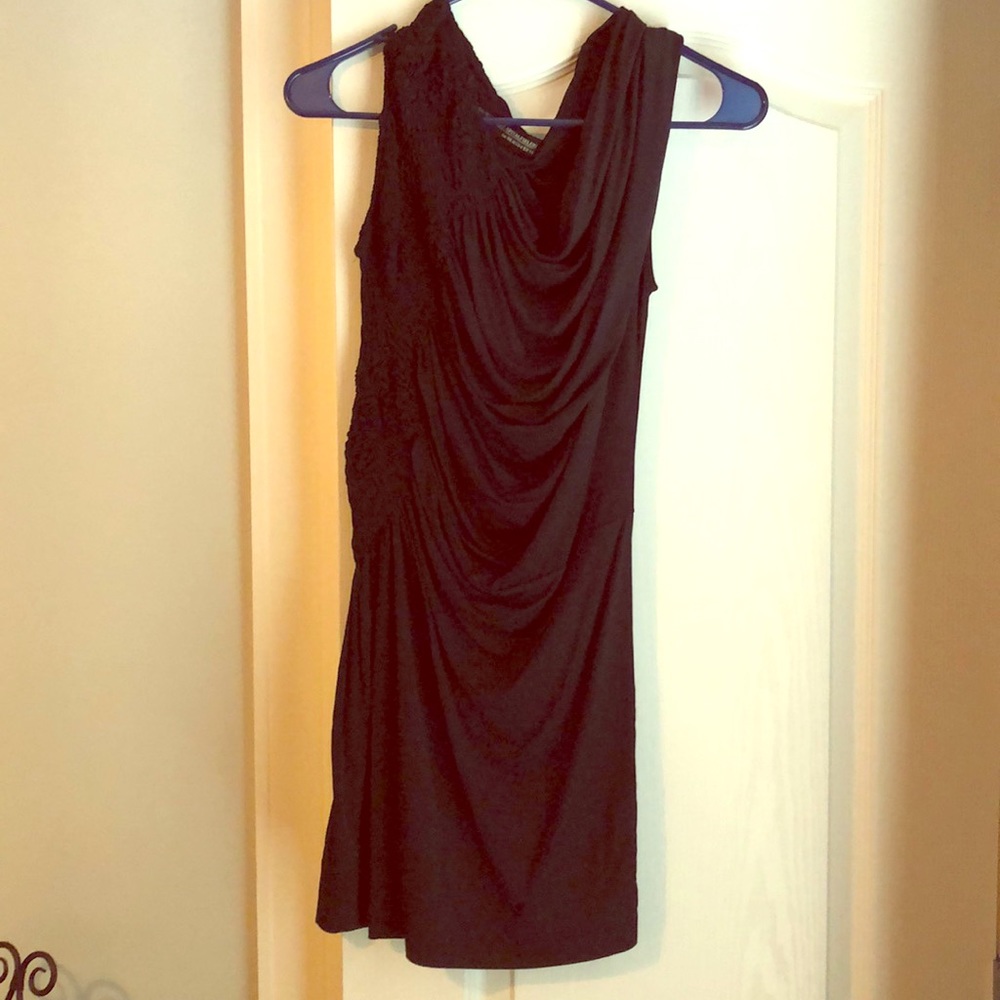 All Saints asymmetrical mini dress